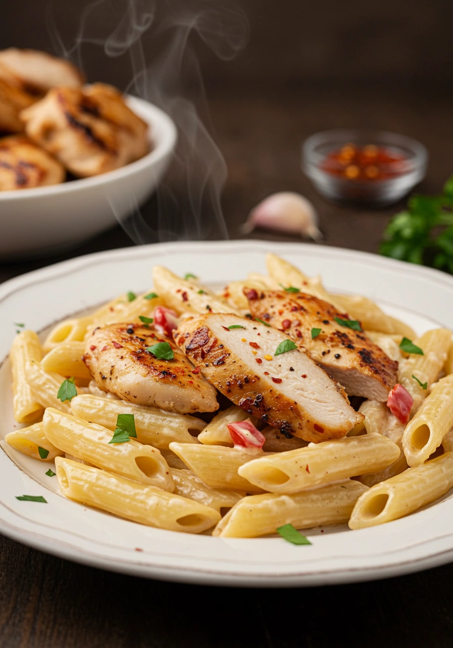 Creamy Cajun Chicken Pasta - secondary view
